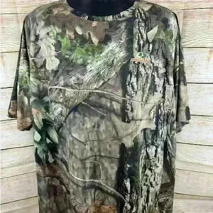 Mossy Oak Mens Outdoor Short Sleeve shirt size 2XL